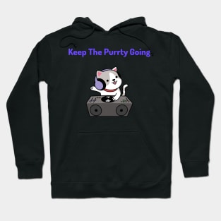 Keep the Purrty Going Hoodie